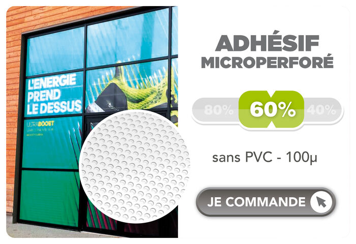 Adhésif Microperforé