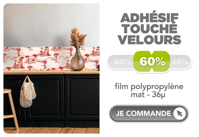 Adhésif Touché Velours